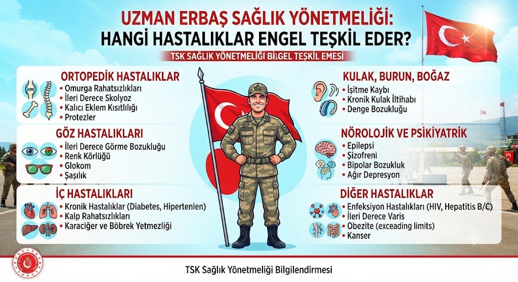 Uzman Erbaş Sağlık Yönetmeliği