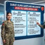 Subay Olma Şartları Nelerdir? 2026 MSÜ ve KPSS Başvuru Koşulları