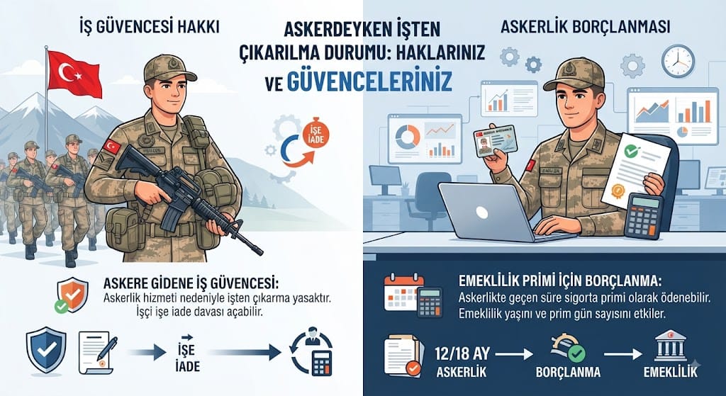 Askerdeyken İşten Çıkarılma Durumu: Askerlik Borçlanması ve İş Güvencesi