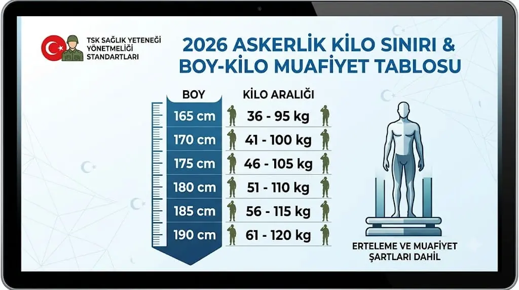 Kilo Sınırını Aşarak Bedelli veya Muaf Olmak